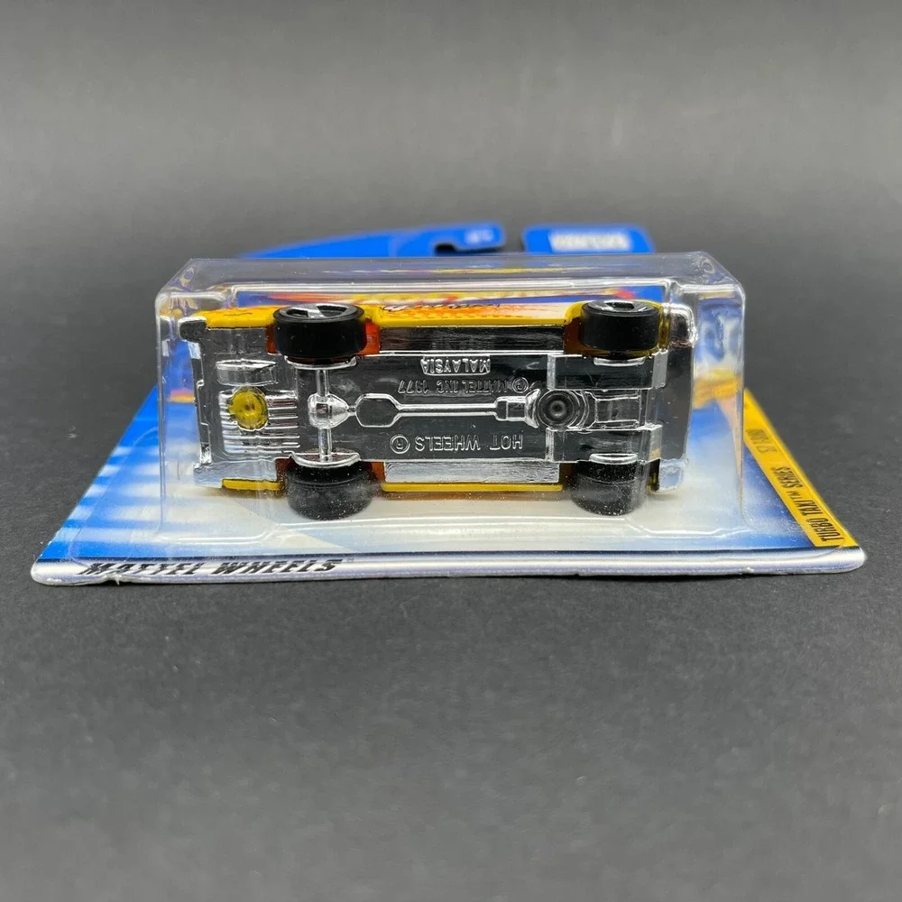 Hot Wheels Turbo‎ Taxi 1957 '57 Ford T-Bird Thunderbird Yellow Diecast 1/64 #055